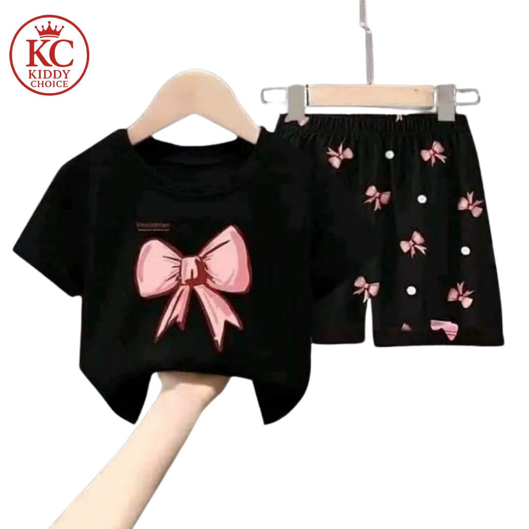 Bou Print T-Shirt Set | Soft Cotton for Kids | Hit for Summer – Kiddy Choice (ID: 9007000191220)