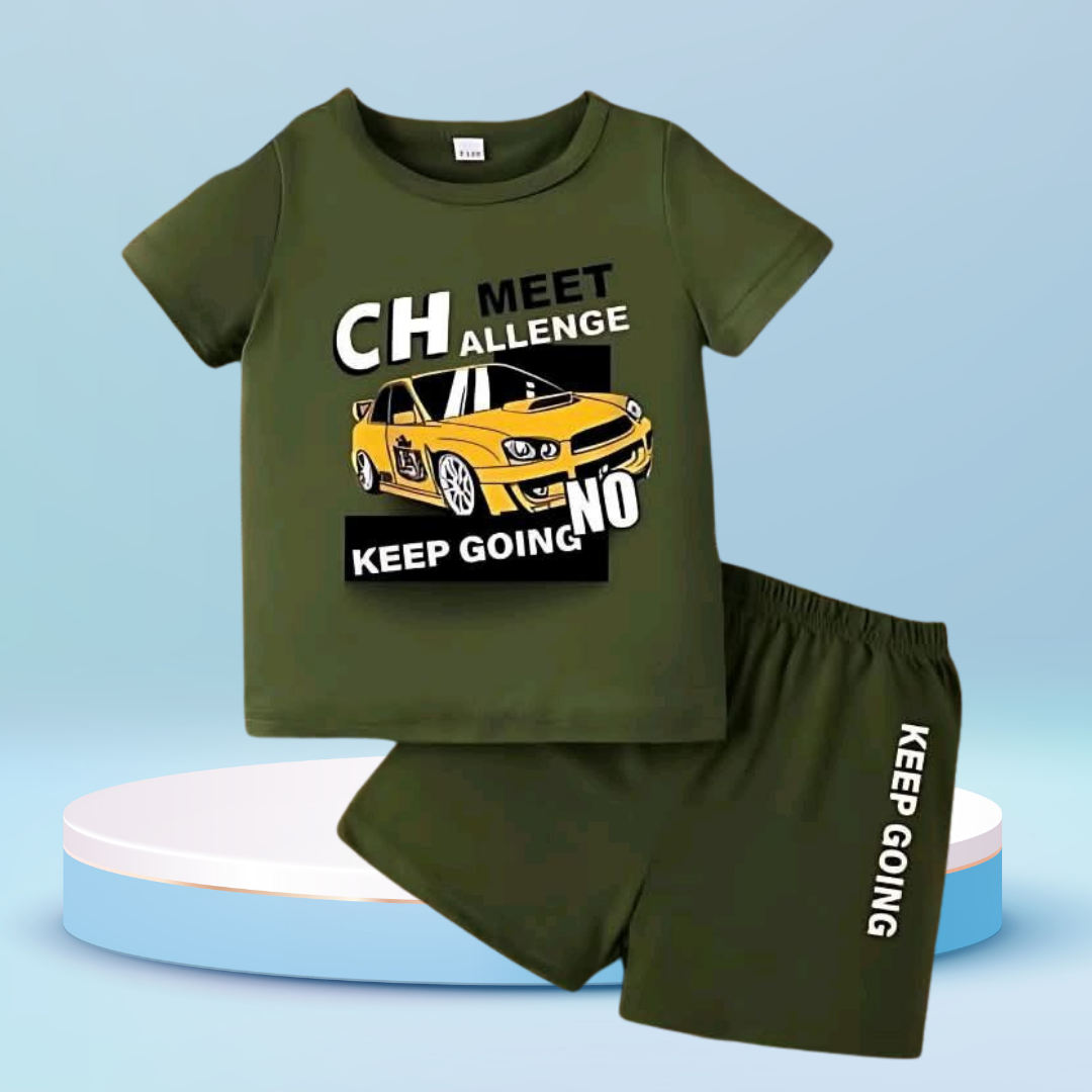 printed  T-Shirt Set | Soft Cotton | Hit for Summer – Kiddy Choice (ID: 9065030418676)
