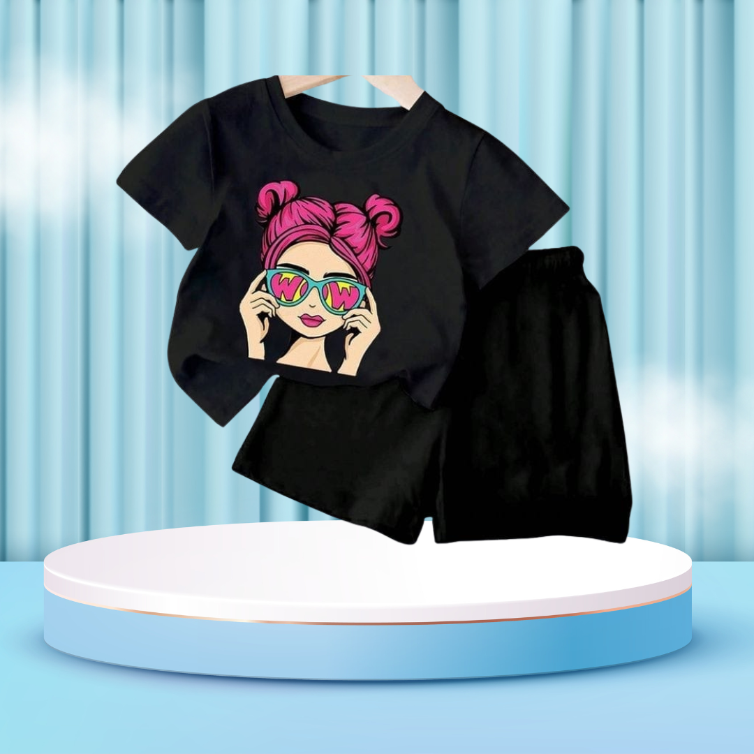 Baby 2 pcs mickey Printed T-shirt Set  | Soft Cotton | Hit for Summer – Kiddy Choice (ID: 9125829902580)