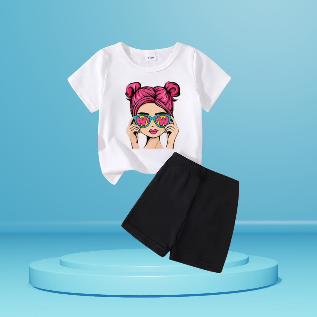 Horse  printed  T-Shirt Set | Soft Cotton | Hit for Summer – Kiddy Choice (ID: 9106015420660)