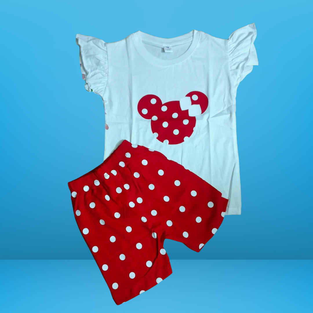 Baby 2 pcs love Printed T-shirt Set  | Soft Cotton | Hit for Summer – Kiddy Choice (ID: 9114489258228)
