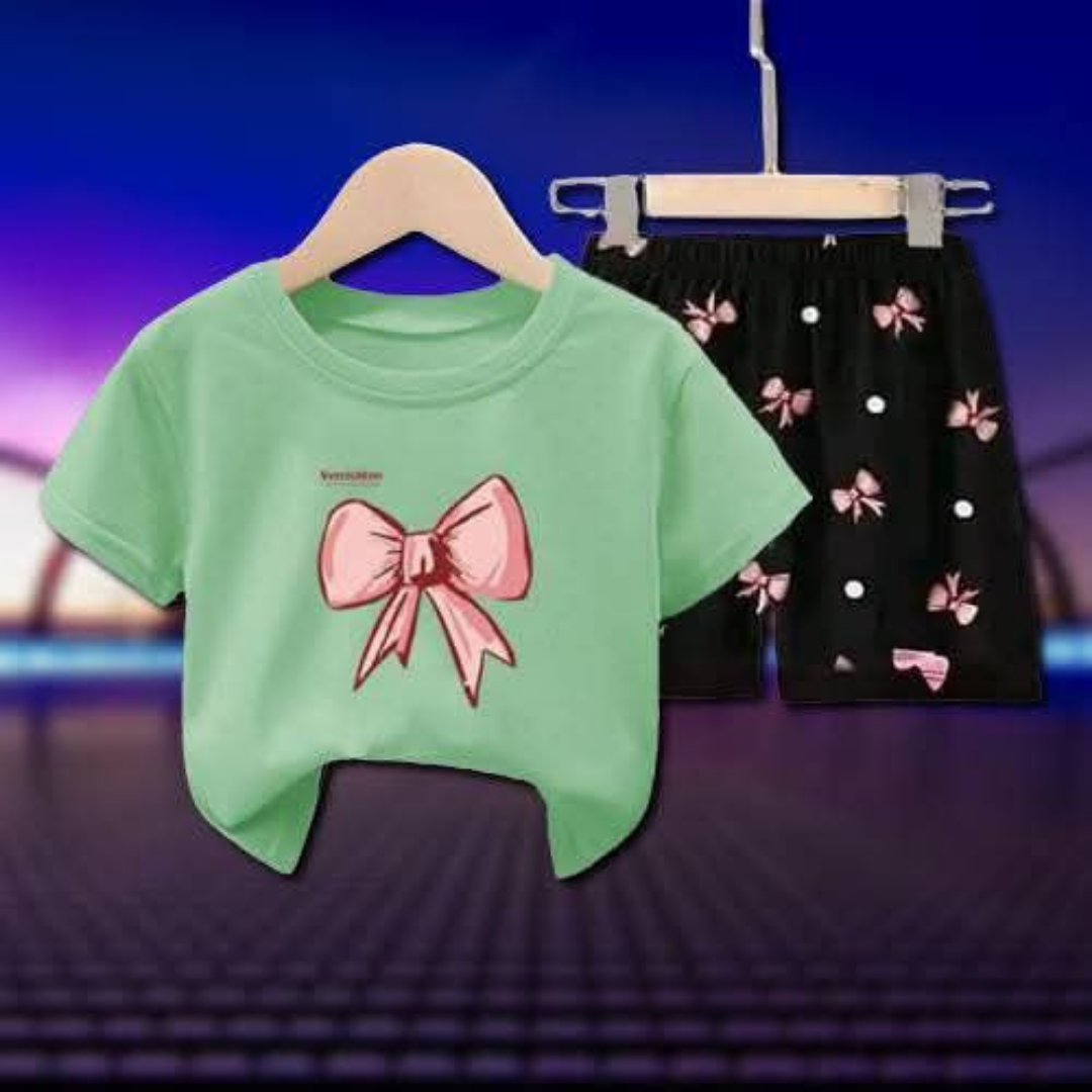 Bou  T-Shirt Set | Soft Cotton | Hit for Summer – Kiddy Choice (ID: 9106018926836)