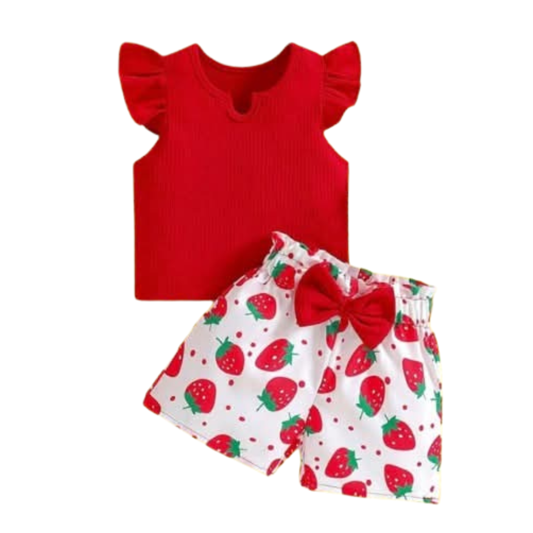 Baby 2 pcs Printed T-shirt Set  | Soft Cotton | Hit for Summer – Kiddy Choice (ID: 9169712939252)
