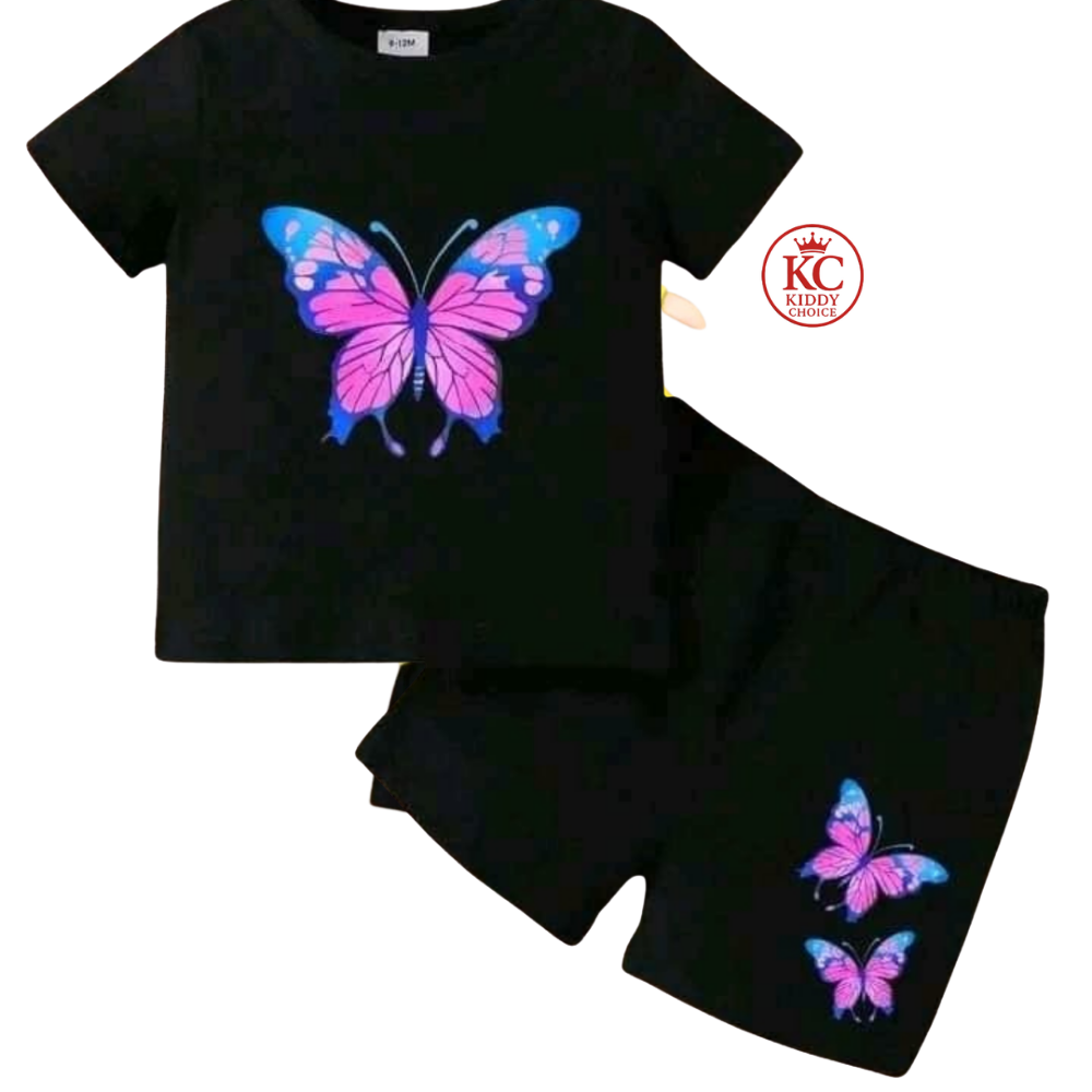 batter fly printed t-shirt