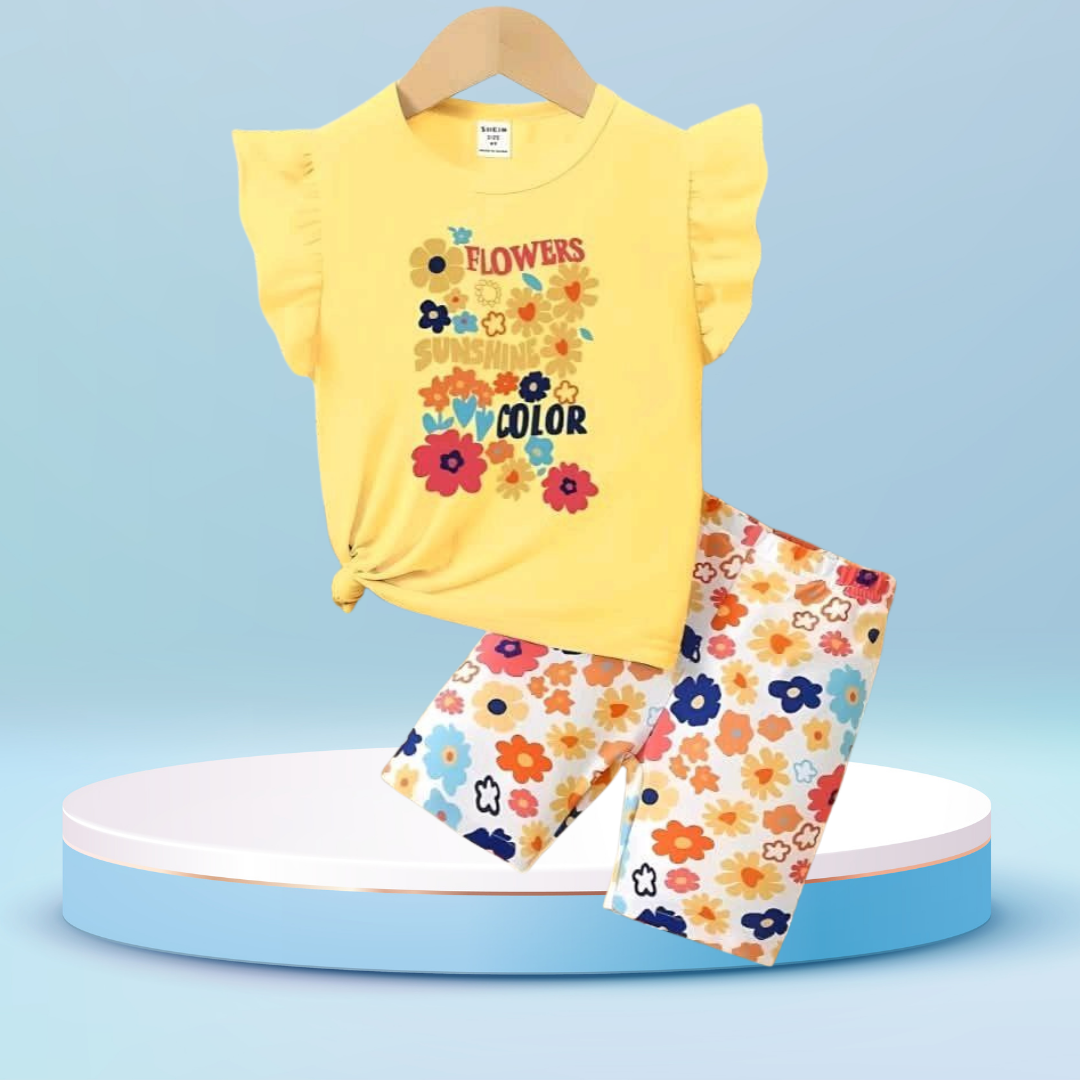 printed  T-Shirt Set | Soft Cotton | Hit for Summer – Kiddy Choice (ID: 9065036447988)