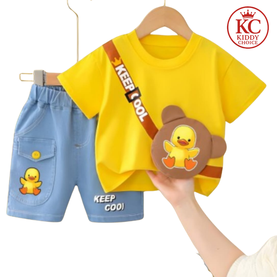Keep Cool T-Shirt Set | Chill Vibes for Hot Days | Hit for Summer – Kiddy Choice (ID: 9007216099572)