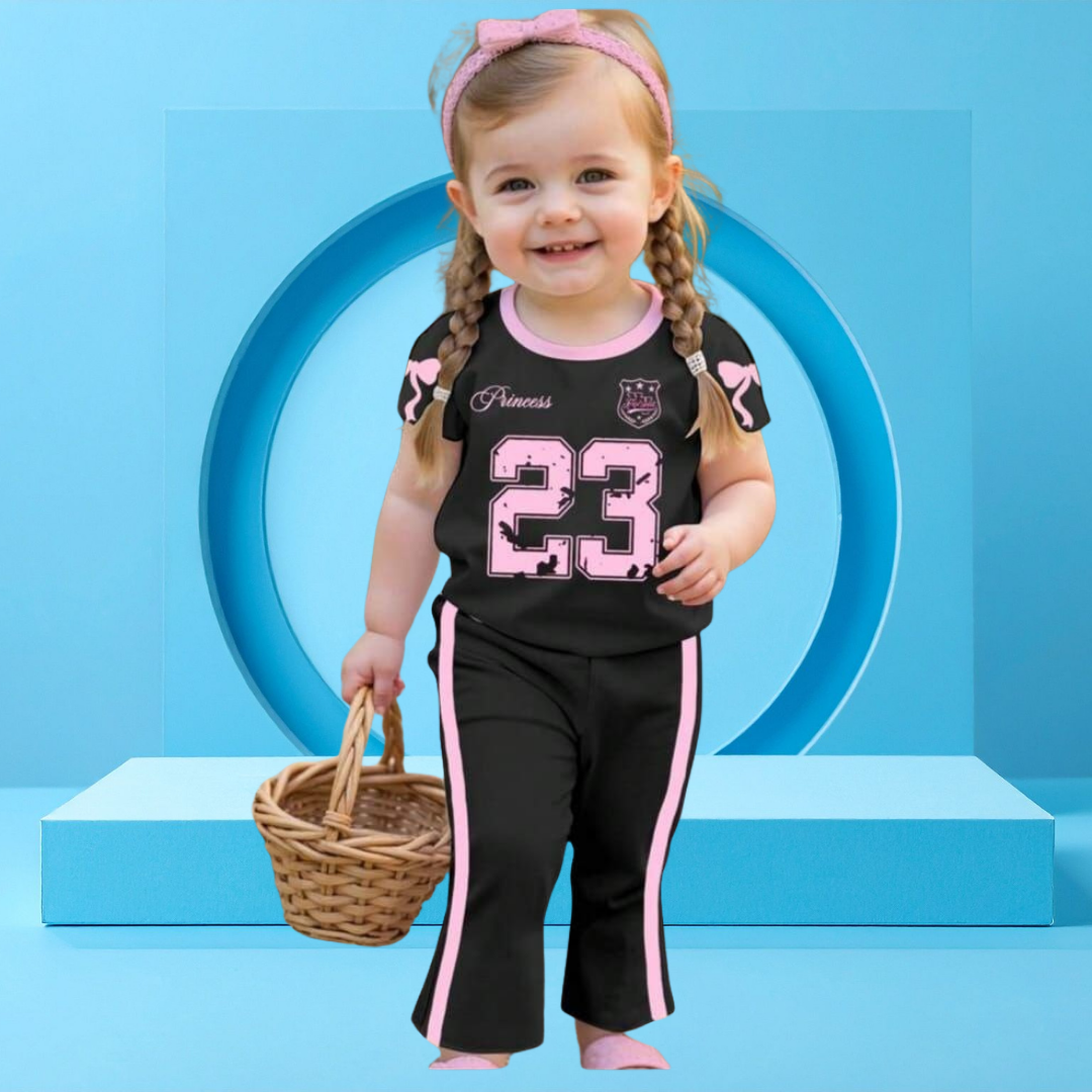 23  Ling pant  printed  T-Shirt Set | Soft Cotton | Hit for Summer – Kiddy Choice (ID: 9106017747188)