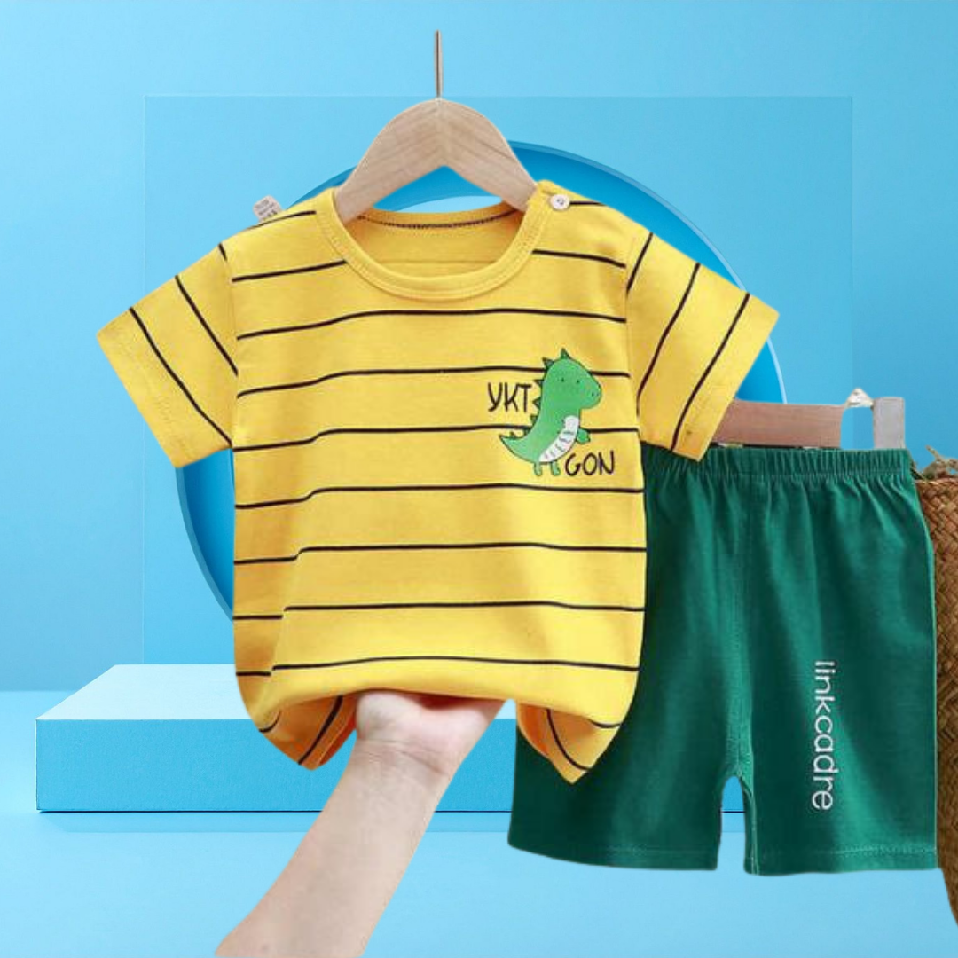 Linkcurt printed  T-Shirt Set | Soft Cotton | Hit for Summer – Kiddy Choice (ID: 9106017222900)