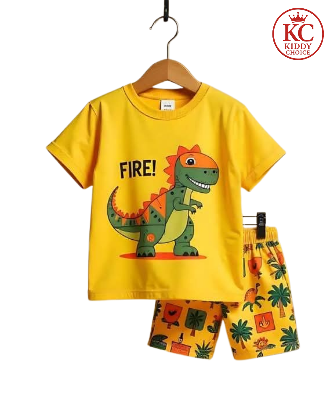 FIRE Dragon Premium  T-Shirt Set | Soft Cotton | Hit for Summer – Kiddy Choice (ID: 9017300484340)