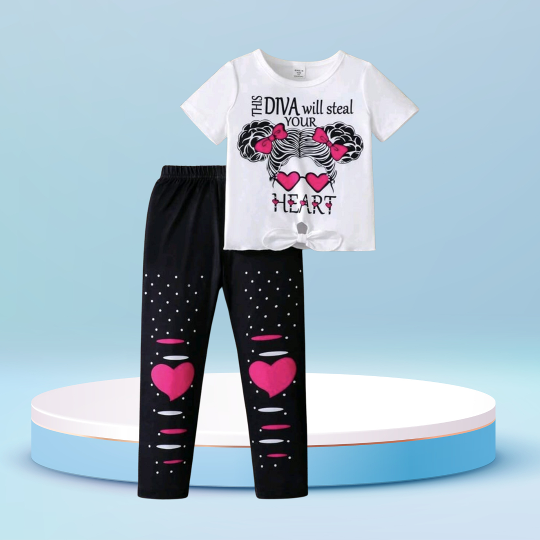 Long pant  T-Shirt Set | Trendy Cotton Wear | Hit for Summer – Kiddy Choice (ID: 9125860835572)