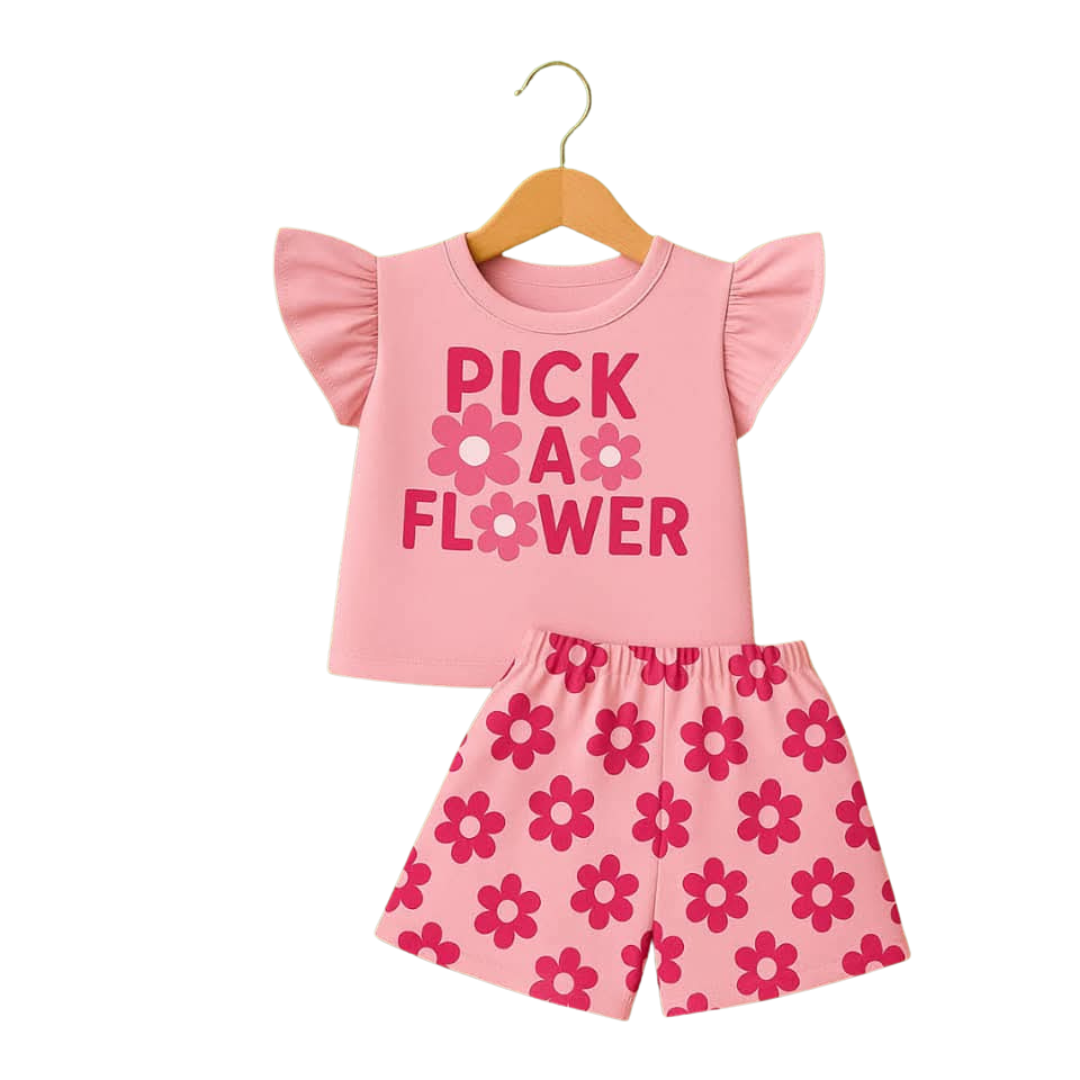 Baby 2 pcs mickey Printed T-shirt Set  | Soft Cotton | Hit for Summer – Kiddy Choice (ID: 9125812666612)